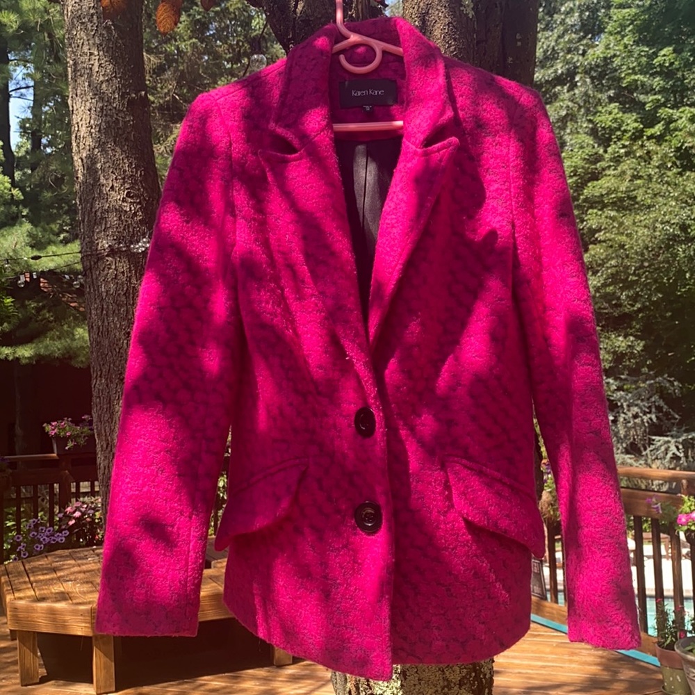 Pink Oversized Coat